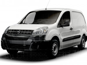 opel combo cargo ru spec l1 2021 Modello 3D