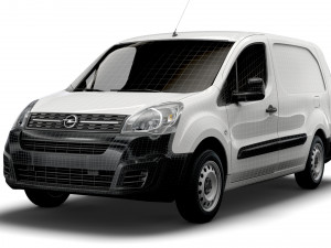 opel combo cargo ru spec l2 2021 3D Model