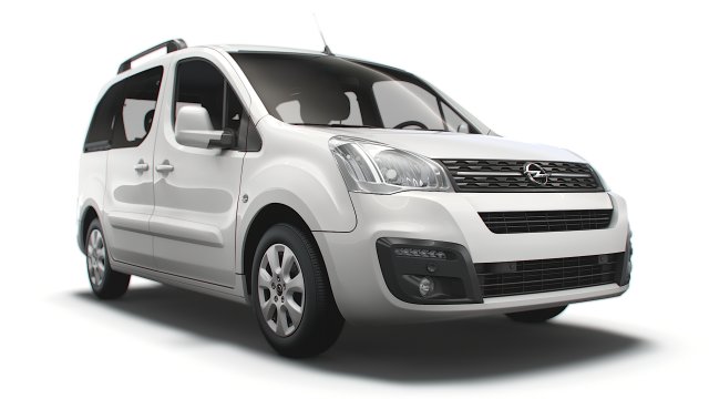 opel combo life ru spec l1 2021 Modelo 3D .c4d .max .obj .3ds .fbx .stl .blend 