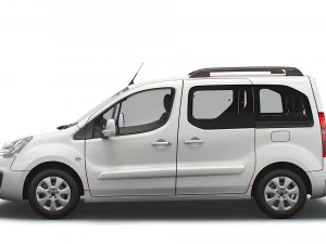 opel combo life ru spec l1 2021 3D Model