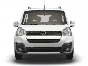 opel combo life ru spec l1 2021 3D Model