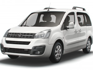 opel combo life ru spec l1 2021 Modelo 3D