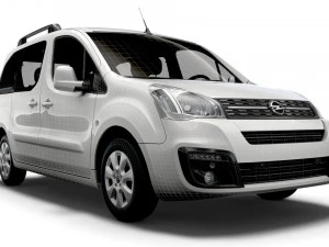 opel combo life ru spec l1 2021 3D Model