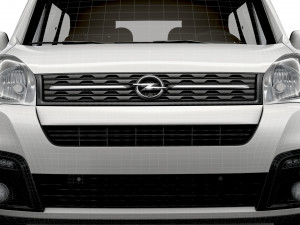 opel combo life ru spec l1 2021 Modelo 3D