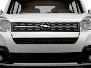 opel combo life ru spec l1 2021 3D Model