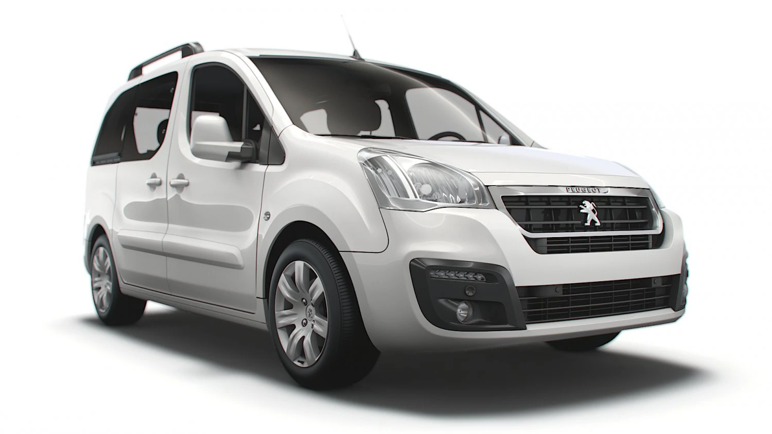 peugeot partner tepee 2017 3D Model .c4d .max .obj .3ds .fbx .stl .blend 