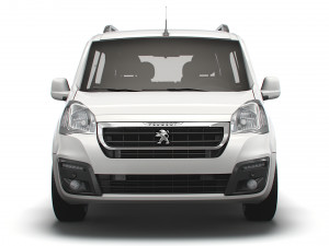 peugeot partner tepee 2017 3D Model