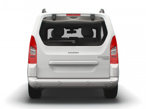 peugeot partner tepee 2017 3D Model