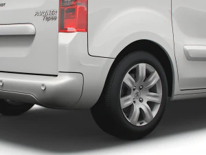 peugeot partner tepee 2017 3D Model