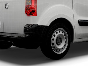 vauxhall combo cargo l1 2017 3D 模型