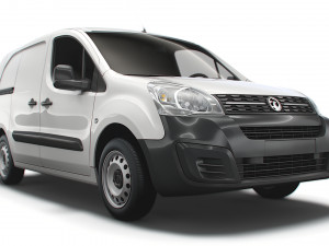 vauxhall combo cargo l2 2017 3D Model