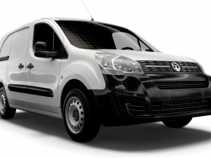 vauxhall combo cargo l2 2017 3D Model