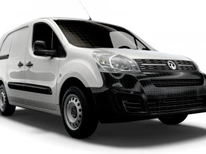 vauxhall combo cargo l2 2017 3D Model