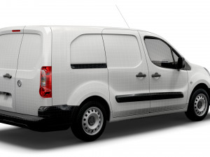 vauxhall combo cargo l2 2017 3D Model