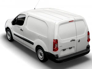vauxhall combo cargo l2 2017 3D Model