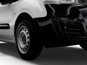 vauxhall combo cargo l2 2017 3D Model