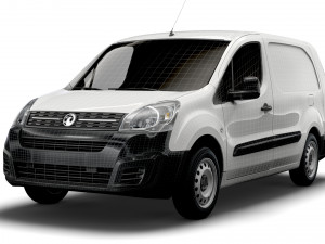 vauxhall combo cargo l2 2017 3D Model