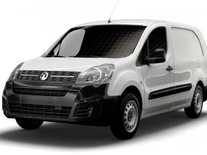 vauxhall combo cargo l2 2017 3D Model