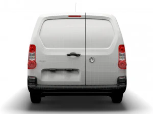 vauxhall combo cargo l2 2017 3D Model