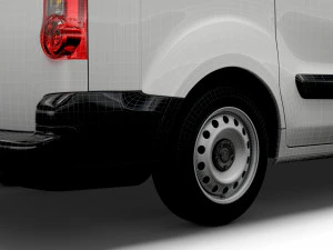 vauxhall combo cargo l2 2017 3D Model