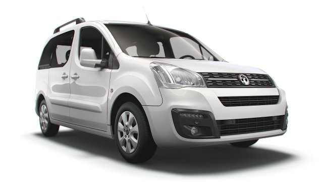 vauxhall combo life l1 2017 3D मॉडल .c4d .max .obj .3ds .fbx .stl .blend 