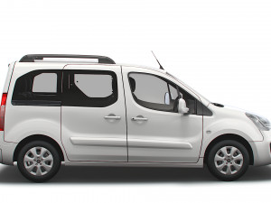 vauxhall combo life l1 2017 3D मॉडल