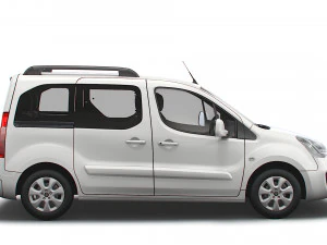 vauxhall combo life l1 2017 3D Model