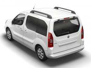vauxhall combo life l1 2017 3D Model