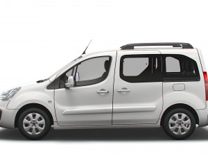 vauxhall combo life l1 2017 3D मॉडल