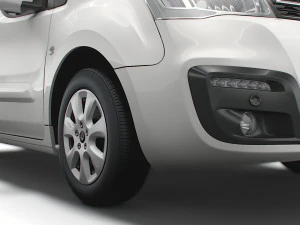 vauxhall combo life l1 2017 3D Model