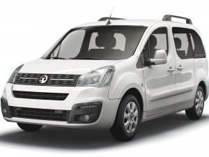vauxhall combo life l1 2017 3D मॉडल