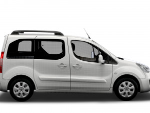 vauxhall combo life l1 2017 3D मॉडल