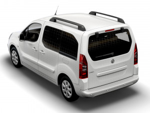 vauxhall combo life l1 2017 3D मॉडल