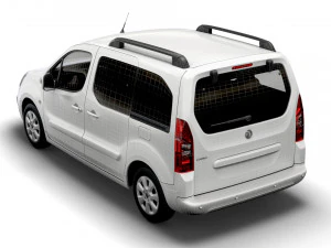 vauxhall combo life l1 2017 3D Model