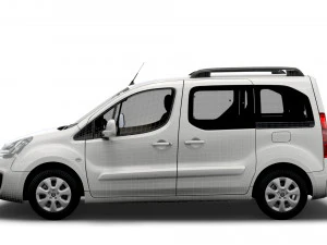 vauxhall combo life l1 2017 3D Model