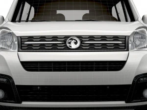 vauxhall combo life l1 2017 3D Model