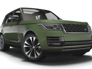 range rover svautobiography ultimate 2021 3D Model