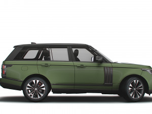 range rover svautobiography ultimate 2021 3D Model