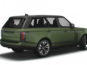 range rover svautobiography ultimate 2021 3D Model