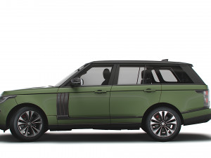 range rover svautobiography ultimate 2021 3D Model