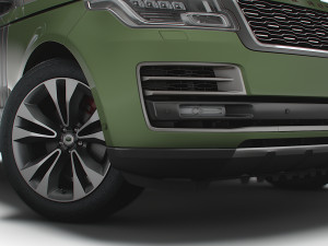 range rover svautobiography ultimate 2021 3D Model