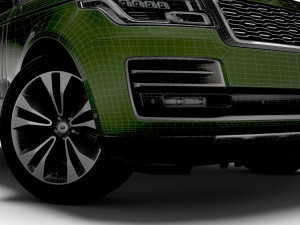 range rover svautobiography ultimate 2021 3D Model