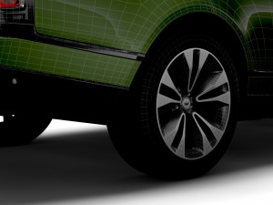 range rover svautobiography ultimate 2021 3D Model