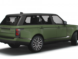 range rover svautobiography ultimate lwb 2021 Modelo 3D