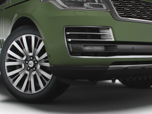 range rover svautobiography ultimate lwb 2021 Modelo 3D