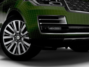 range rover svautobiography ultimate lwb 2021 Modelo 3D