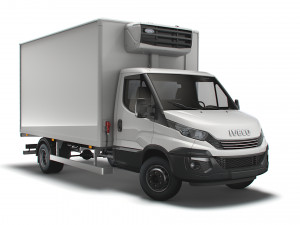 iveco dayli refrigerated rigid 2018 3Dモデル