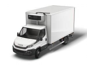 iveco dayli refrigerated rigid 2018 Model 3D