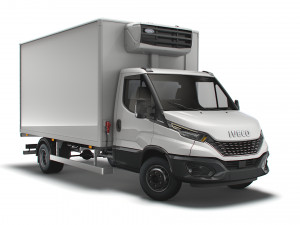 iveco dayli refrigerated rigid 2021 3D Model