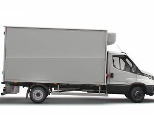 iveco dayli refrigerated rigid 2021 Modèle 3D
